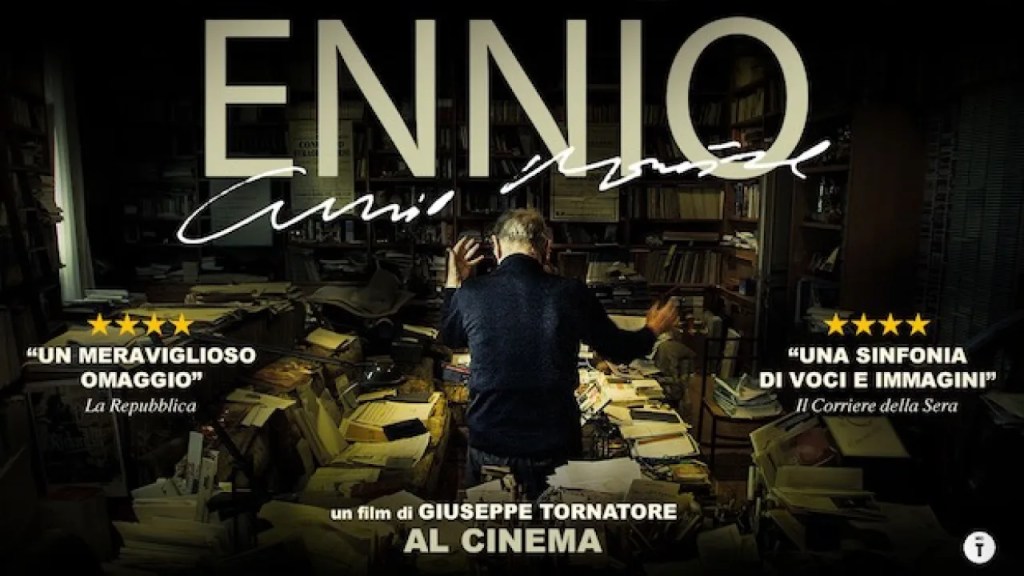 Ennio: cinema pieni per il documentario di&nbsp;Tornatore