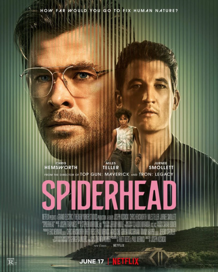 “Spiderhead”: un nuovo thriller su&nbsp;Netflix