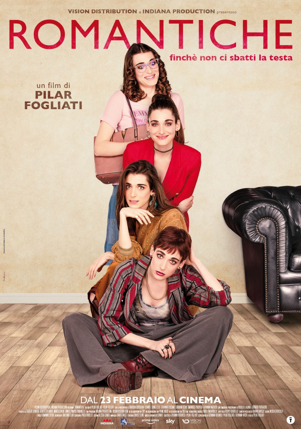 Ecco il trailer di “Romantiche – Finché non ci sbatti la testa”